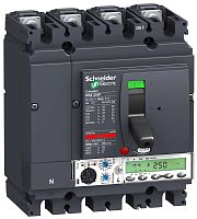 Автоматический выключатель 4П4Т MICROLOGIC 5.2A 250A NSX250H | код. LV431805 | Schneider Electric 